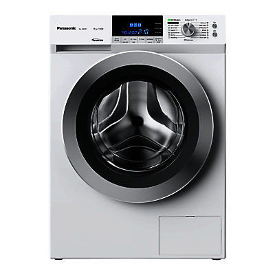 Panasonic NA-168XR1WGB Freestanding Washing Machine, 8kg Load, A+++ Energy Rating, 1600rpm Spin, White